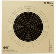 Cible carabine 50 m